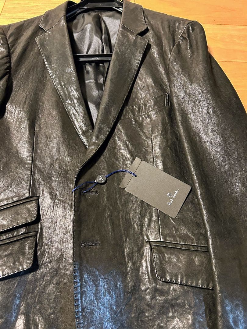 Paul Smithのレザーテーラードジャケット未使用品