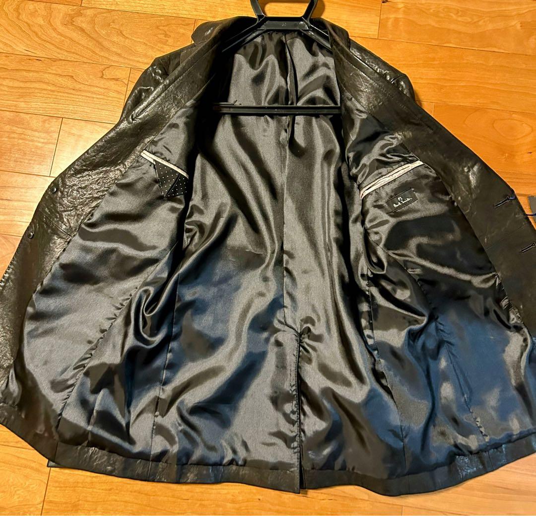 Paul Smithのレザーテーラードジャケット未使用品