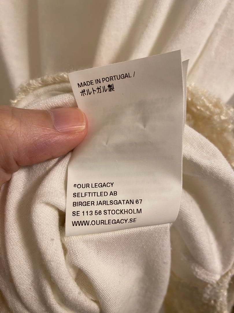 トップス OUR LEGACY 22ss MIX TEE