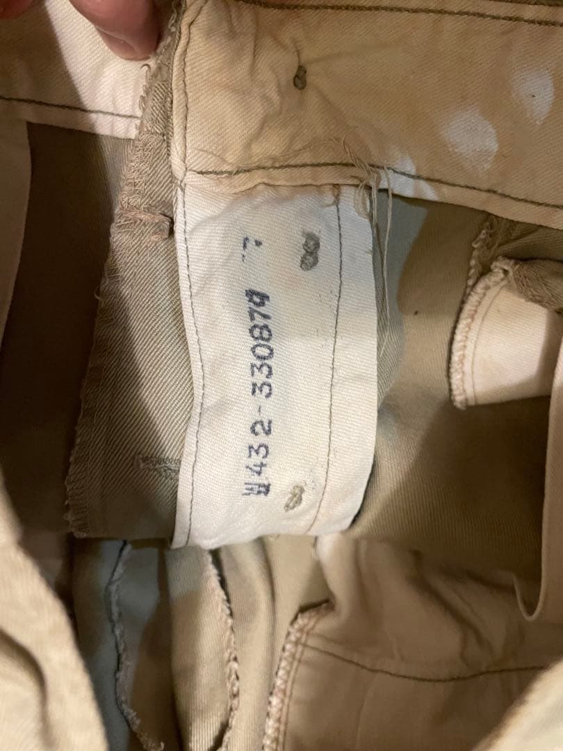 50's US ARMY チノトラウザーズ チノパン W30xL31