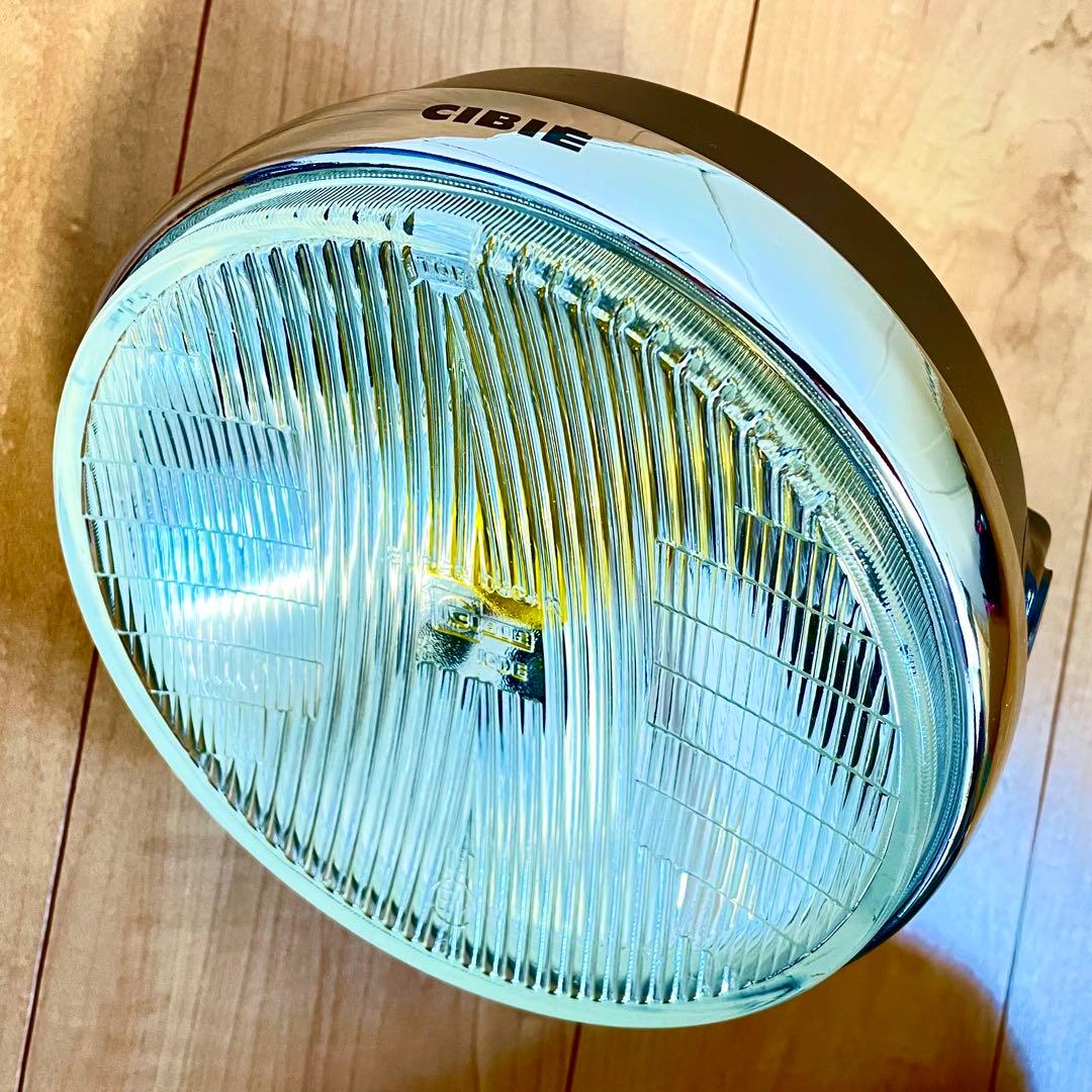 HHY！　当時物 シビエ 凹み ヘッドライト CIBIE