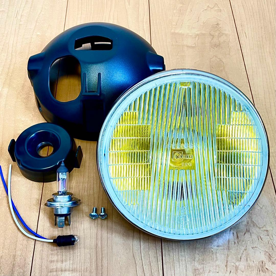 HHY！　当時物 シビエ 凹み ヘッドライト CIBIE