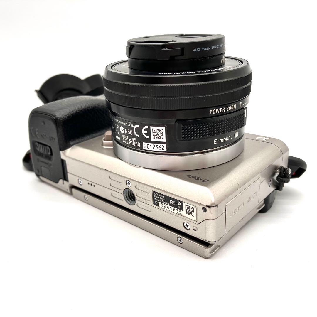 SONY a6000 ILCE-6000 シルバーボディ　16-50mmレンズ