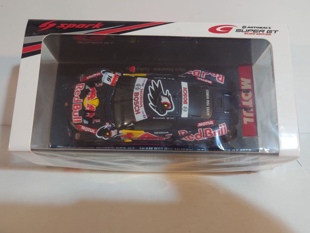 スパーク　レッドブル　モチュール　無限　NSX-GT スーパーGT　2022