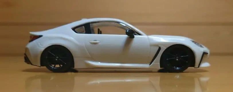 1/32トヨタGR86プラモデル青島文化教材社白色　完成品ミニカー中古品