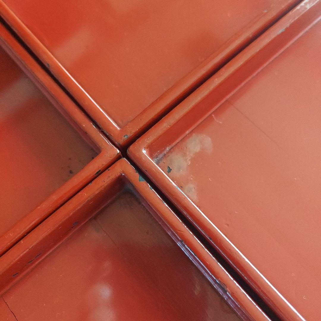 明治時代　お膳10人前セット　お盆　漆器　漆芸　漆塗り