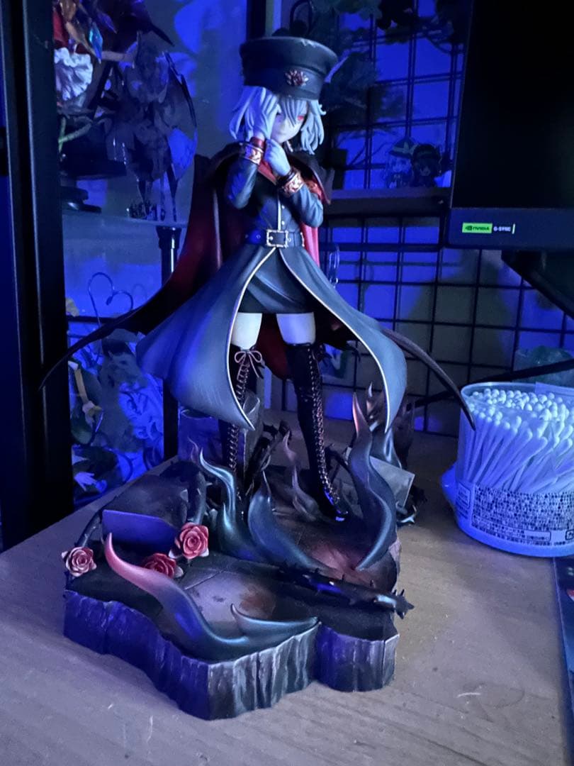 ジャンク　東方Project 軍服　レミリア・スカーレット フィギュア