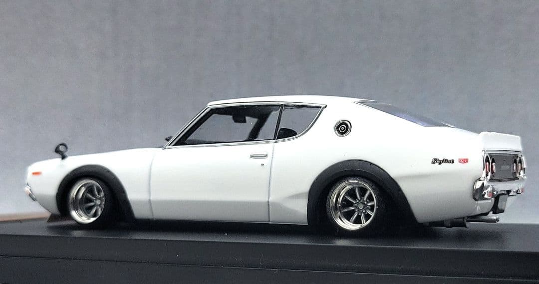 1/43　スカイライン改　ケンメリ2Dr　ワタナベ　ホイール　アルミ製　深リム