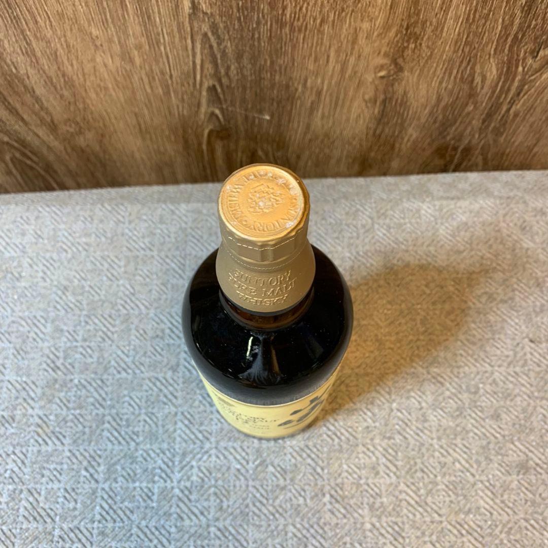 I157 サントリー ピュアモルト 山崎 ウイスキー 12年 750ml 未開栓