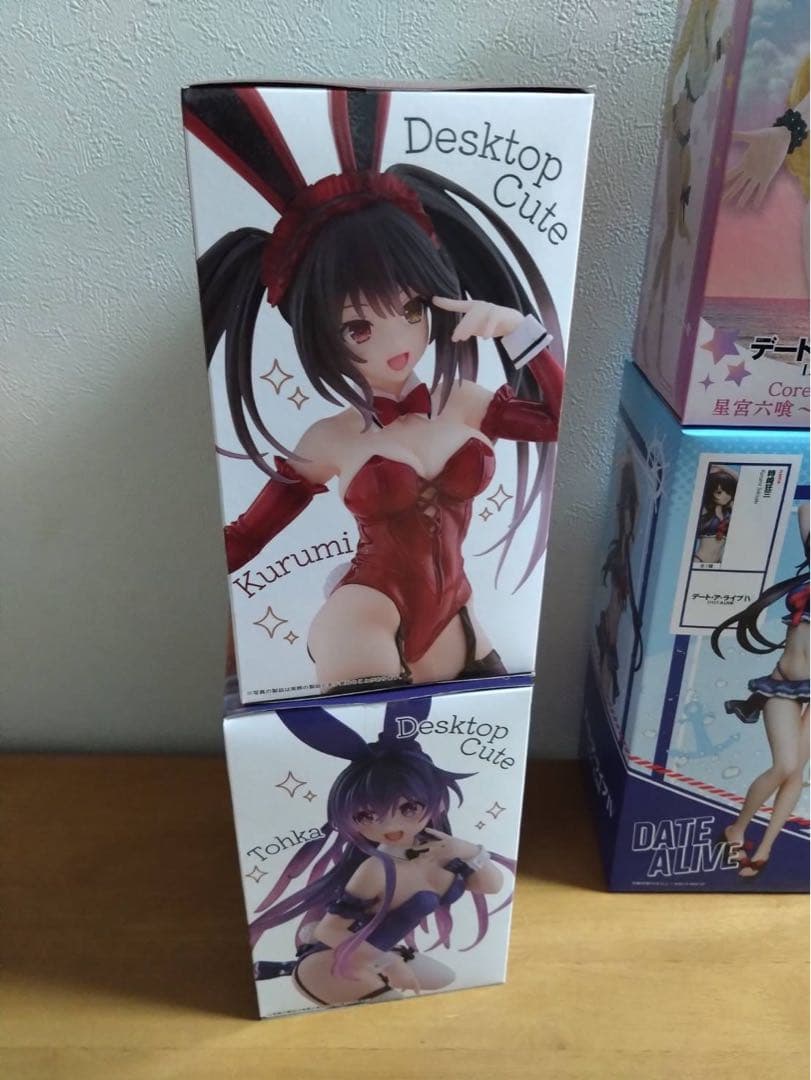 デート・ア・ライブフィギュア 時崎狂三 夜刀神十香 星宮六喰