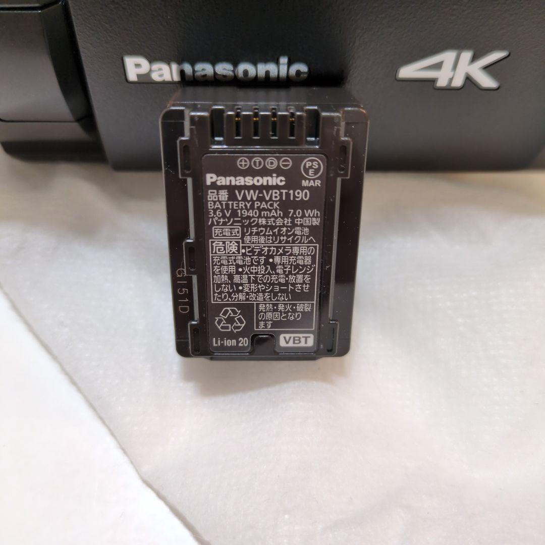 【Panasonic】パナソニック　 HC-VX2MS 4K ビデオカメラ　美品