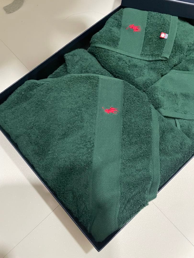 新品箱付き　Polo Ralph Lauren  Polo タオルセット