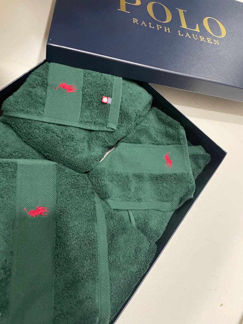 新品箱付き　Polo Ralph Lauren  Polo タオルセット