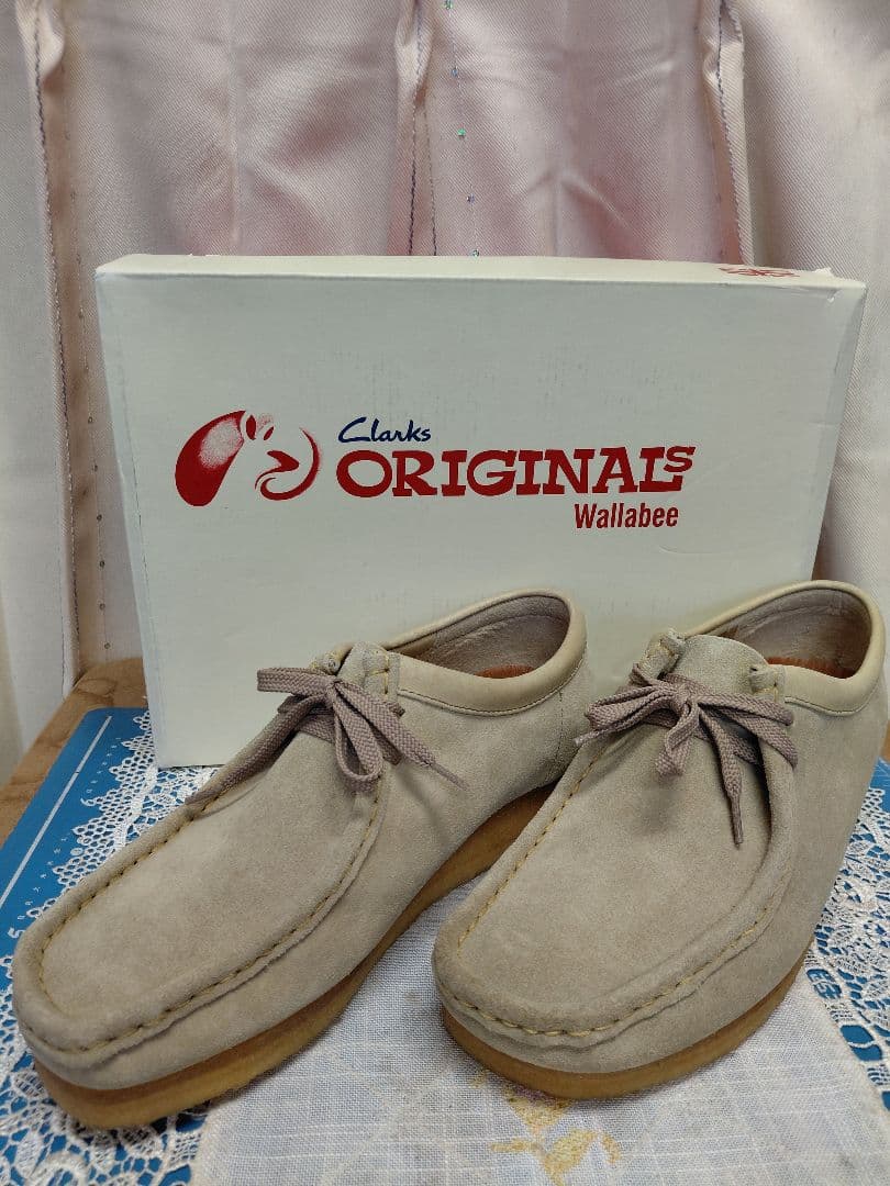 Clarks Originals Wallabee ベージュ