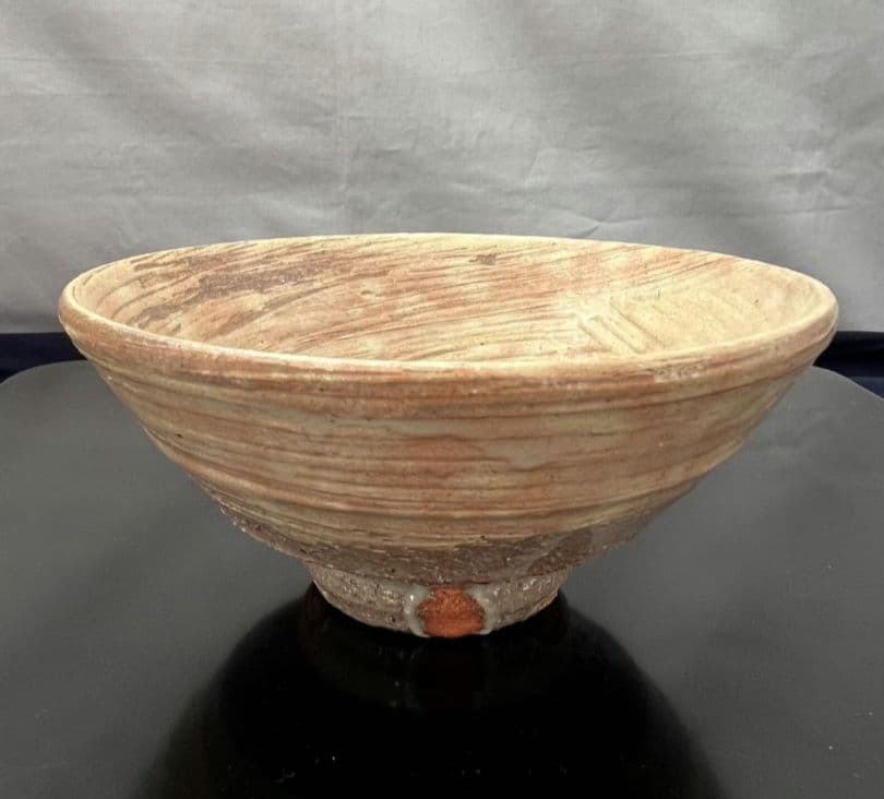 幡師刷毛目 茶碗 74代 朝日豊斎 茶道具