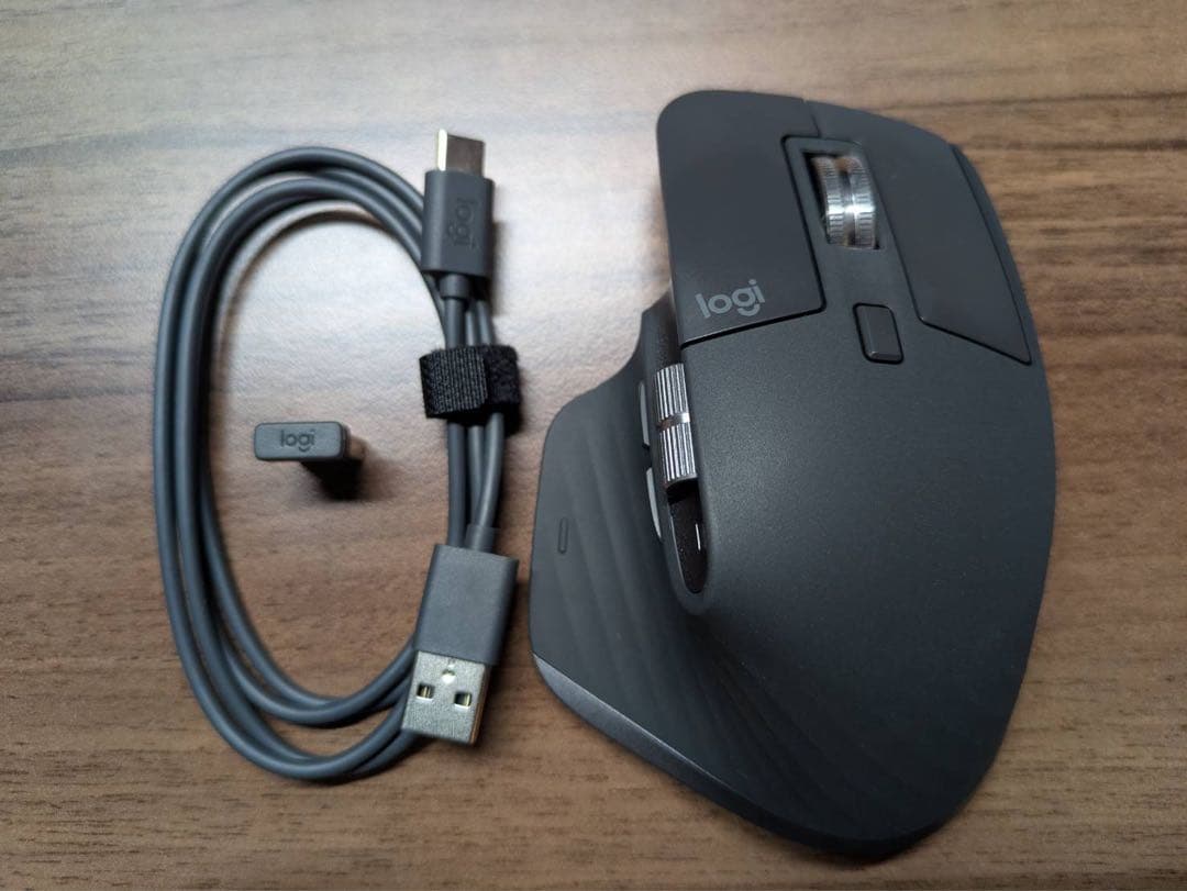 【超美品】ロジクール MX MASTER3s MX2300GR マウス 静音