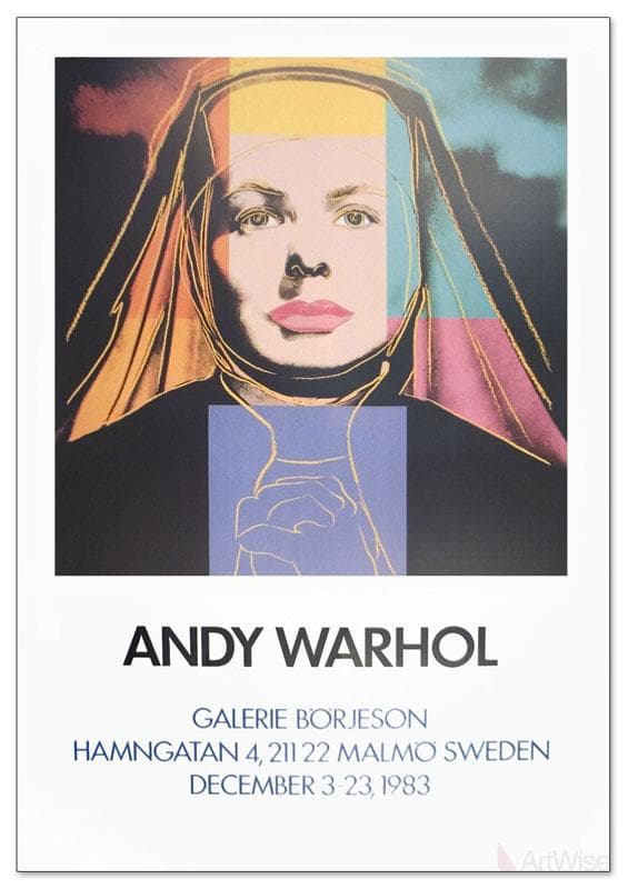 Ingrid The Nun 1983/ウォーホル/ポスター