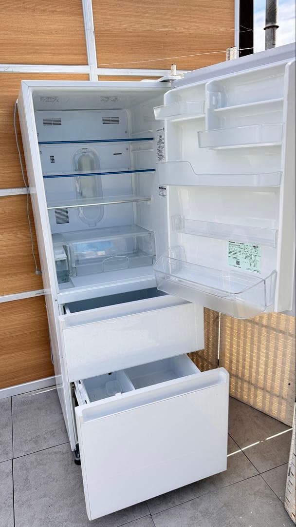 Panasonic 上下二段式冷蔵庫 ホワイト