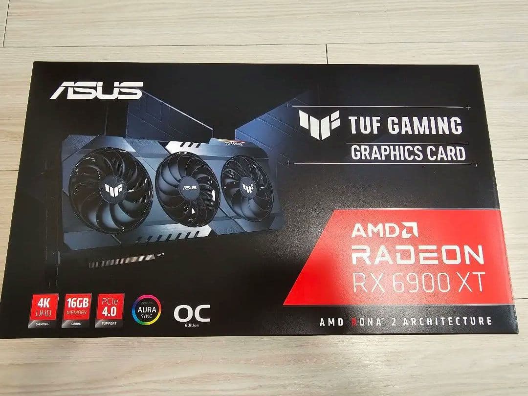 グラフィックボード・グラボ・ビデオカード ASUS TUF GAMING RX6900XT OC 16GB