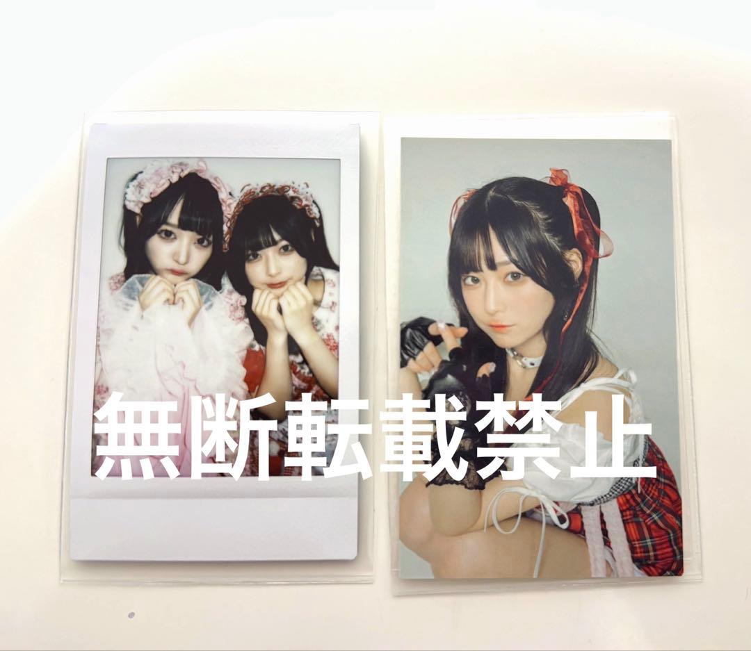 逃げ水あむ　ちばゆな　チェキ　きゅるちゃんの東名阪ツアー2022