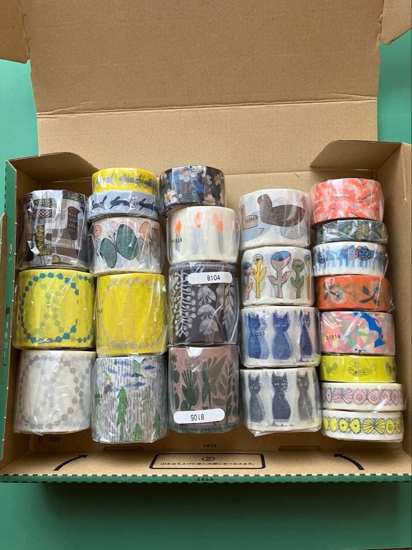 美品未使用 ミナペルホネン マスキングテープ 24本セット cherry 廃盤