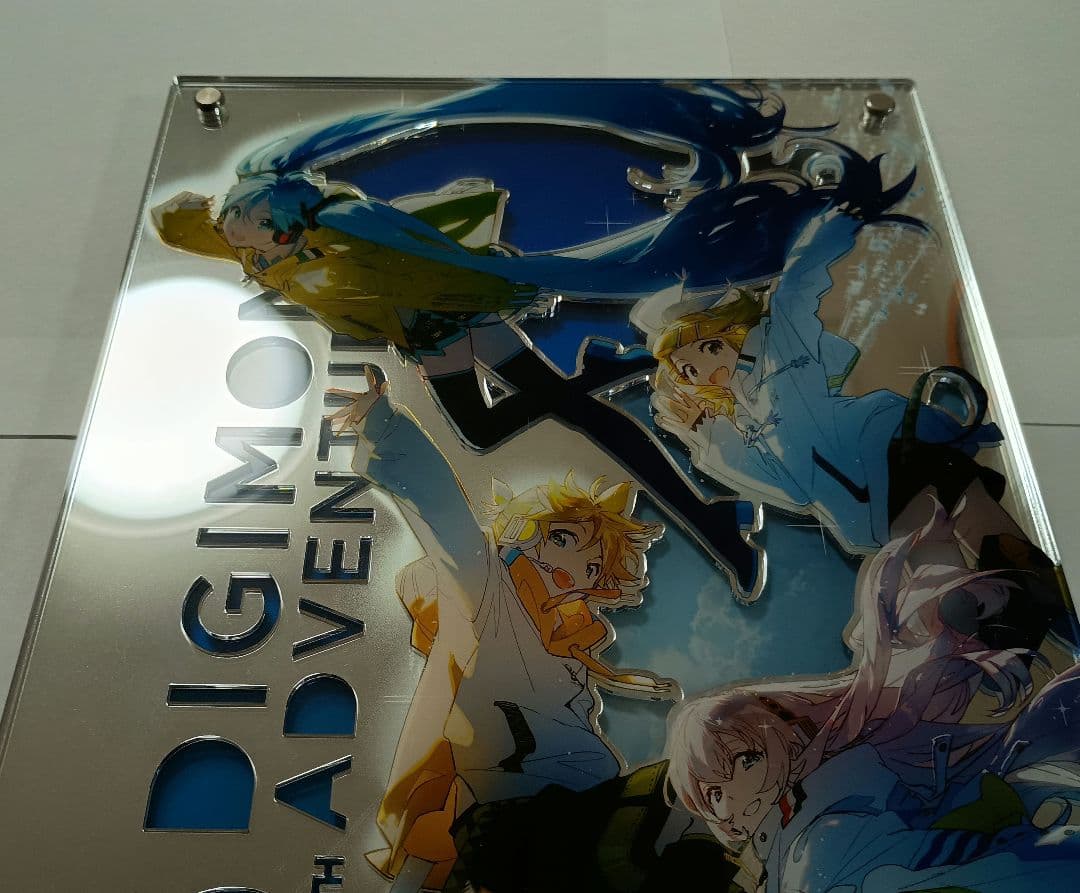 初音ミク デジモンアドベンチャー 3層アクリルパネル