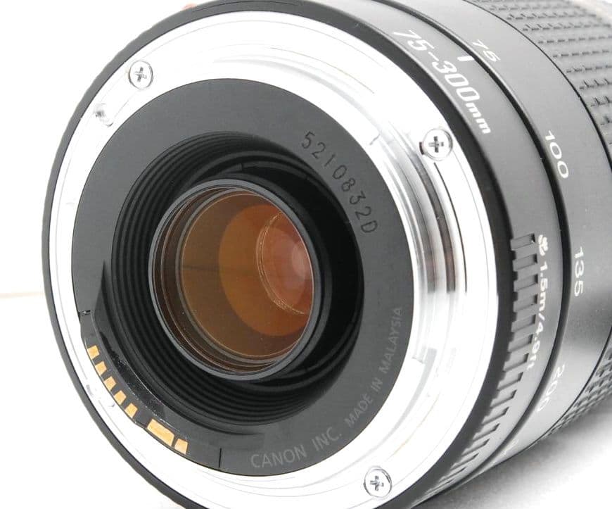 TUPAC ∞様 Canon zoom Lens EF 75-300 iii u
