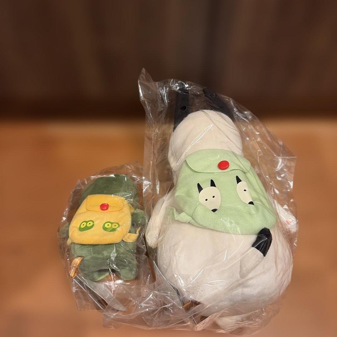 新品未開封　バムとケロ　ぬいぐるみ　リュック付き