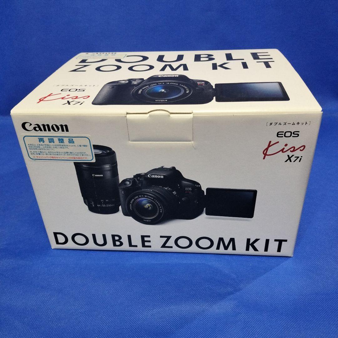 【美品】キヤノン Canon EOS Kiss X7i ダブルズームキット