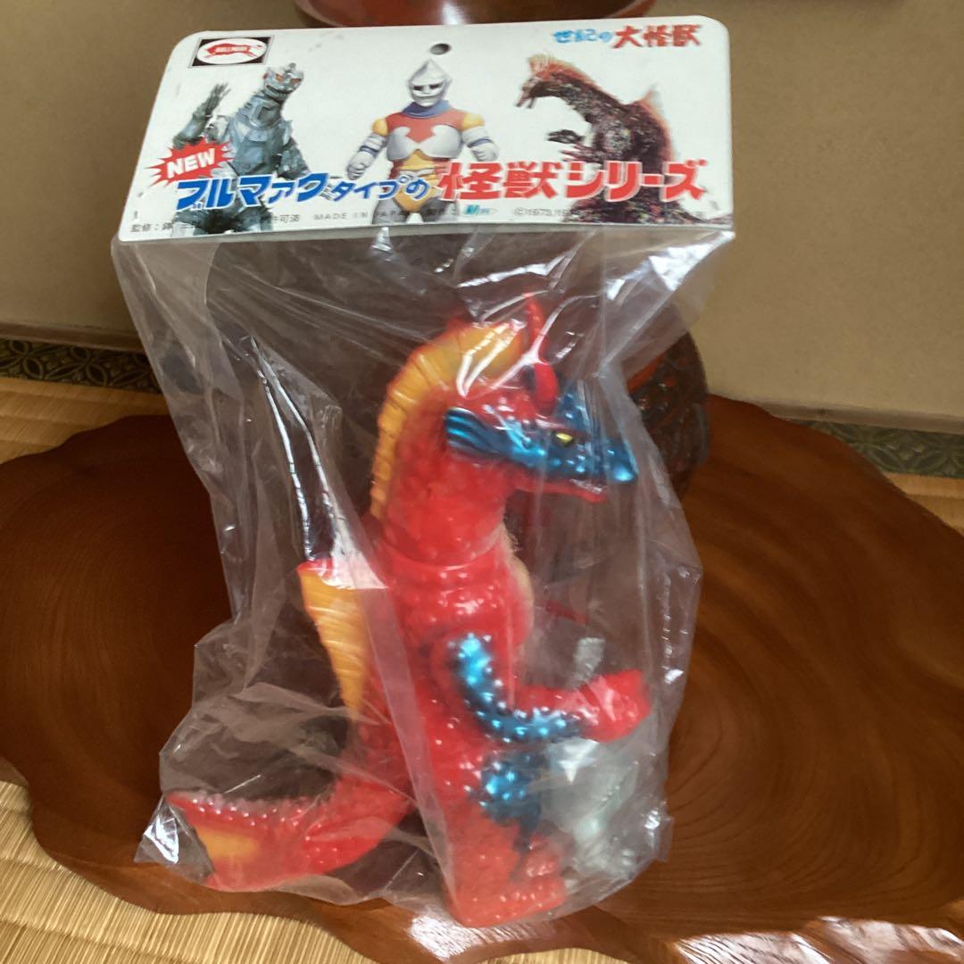 ブルマァクM1号　チタノザウルス1期　ミニメカゴジラ付き　新品　袋外れ有り