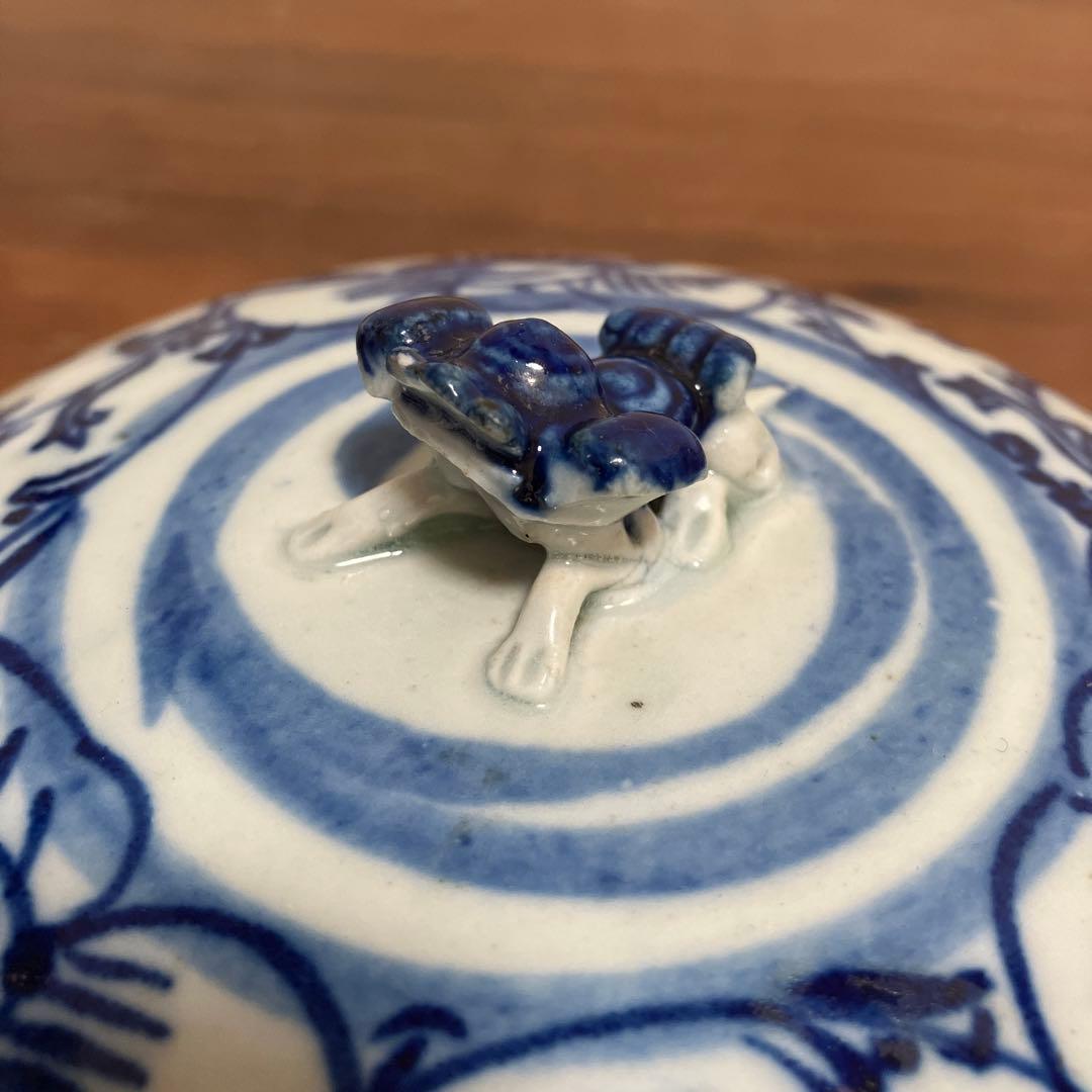 中国？ 壺 蓋 当時物 骨董 アンティーク 昭和レトロ