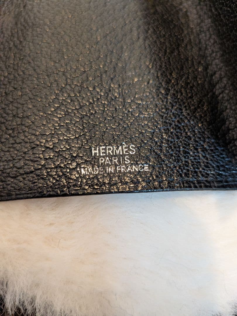 美品✨️エルメス セリエ デュイクレ6 ブラック レザー キーケース