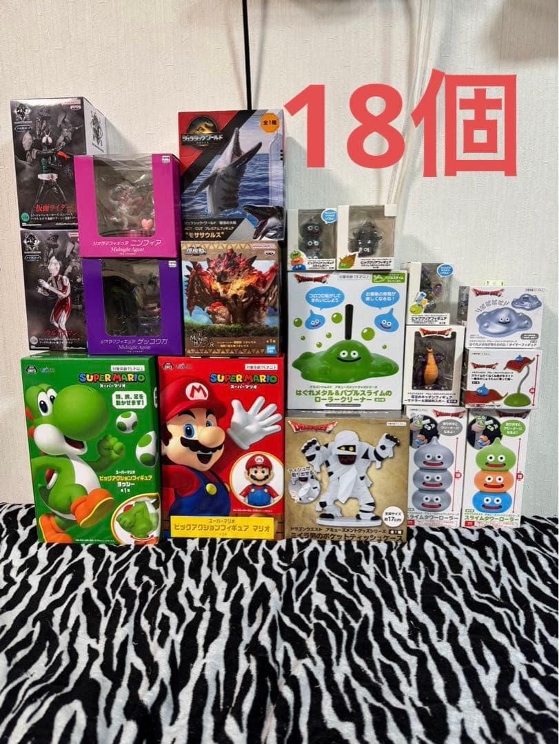 ポケモンセンター限定フィギュア他ドラゴンクエストフィギュア18個まとめ売り