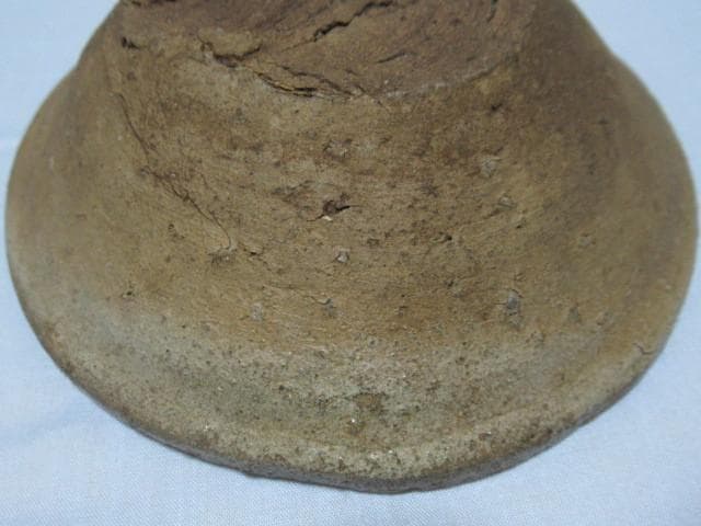 ◆美品 平安時代末から室町時代 8万購入！古瀬戸 『山茶碗』縁に淡灰色の自然釉