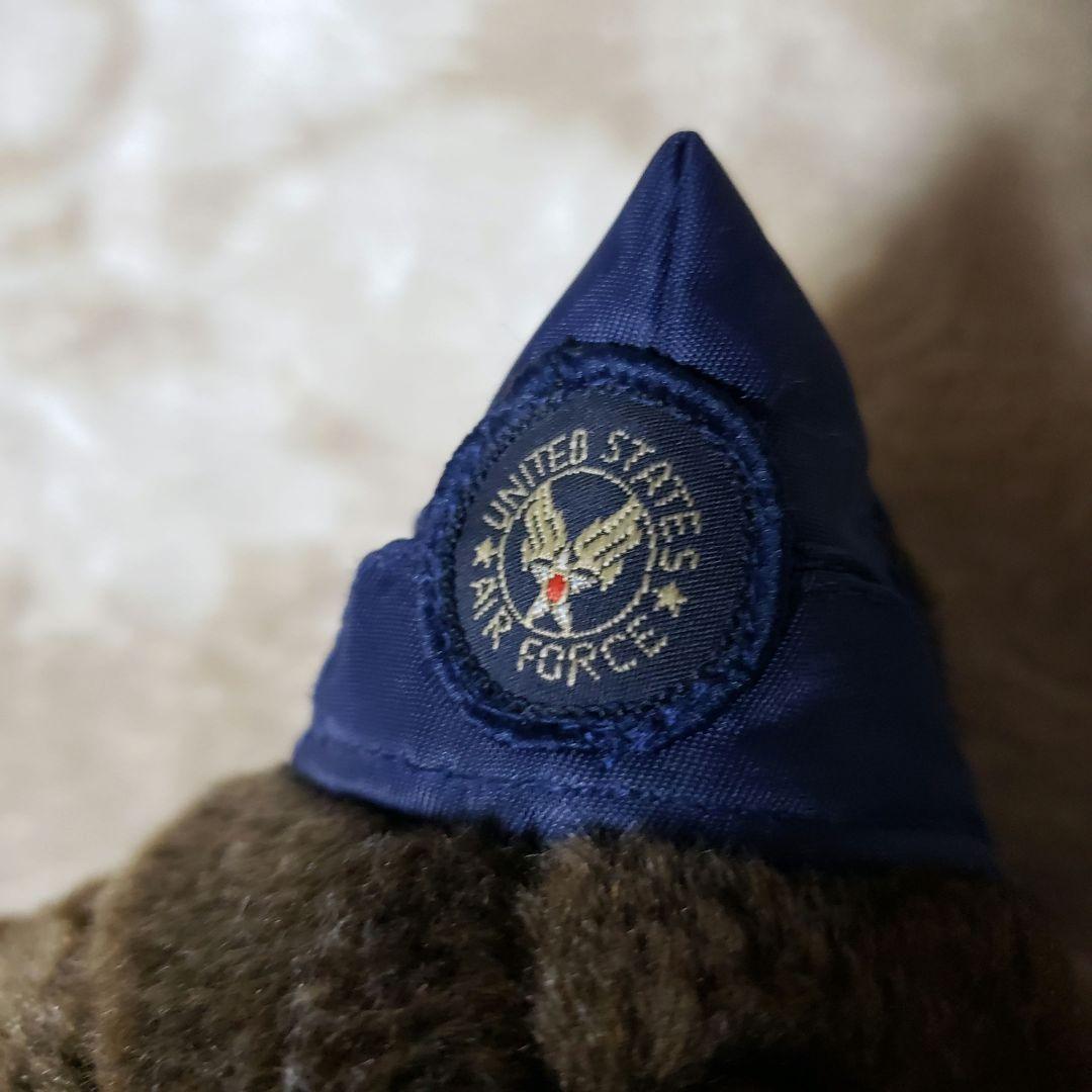 テディベア アメリカ 空軍制服 カーキー 軍隊ミリタリー