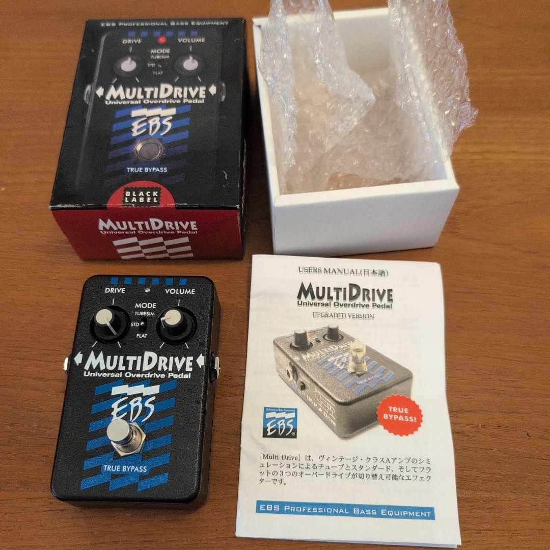 最終価格【美品、箱、取説付】EBS MultiDrive ベースオーバードライブ