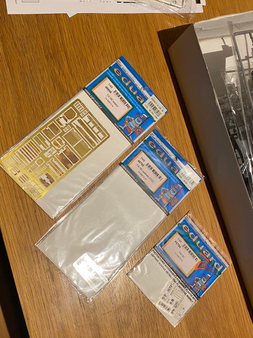 キネティック 1/48 F/A-18C ホーネット社外エッチングパーツセット