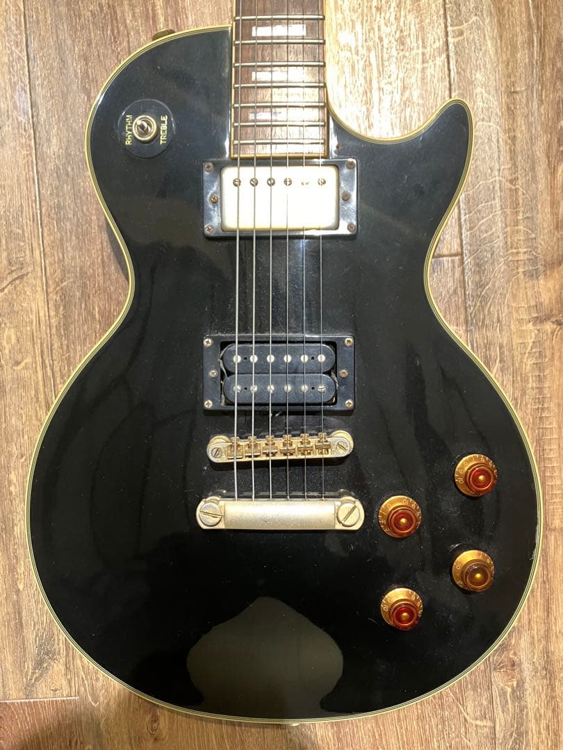 EPIPHONE ブラック　エボニー　レスポール　エレキギター　手渡し可