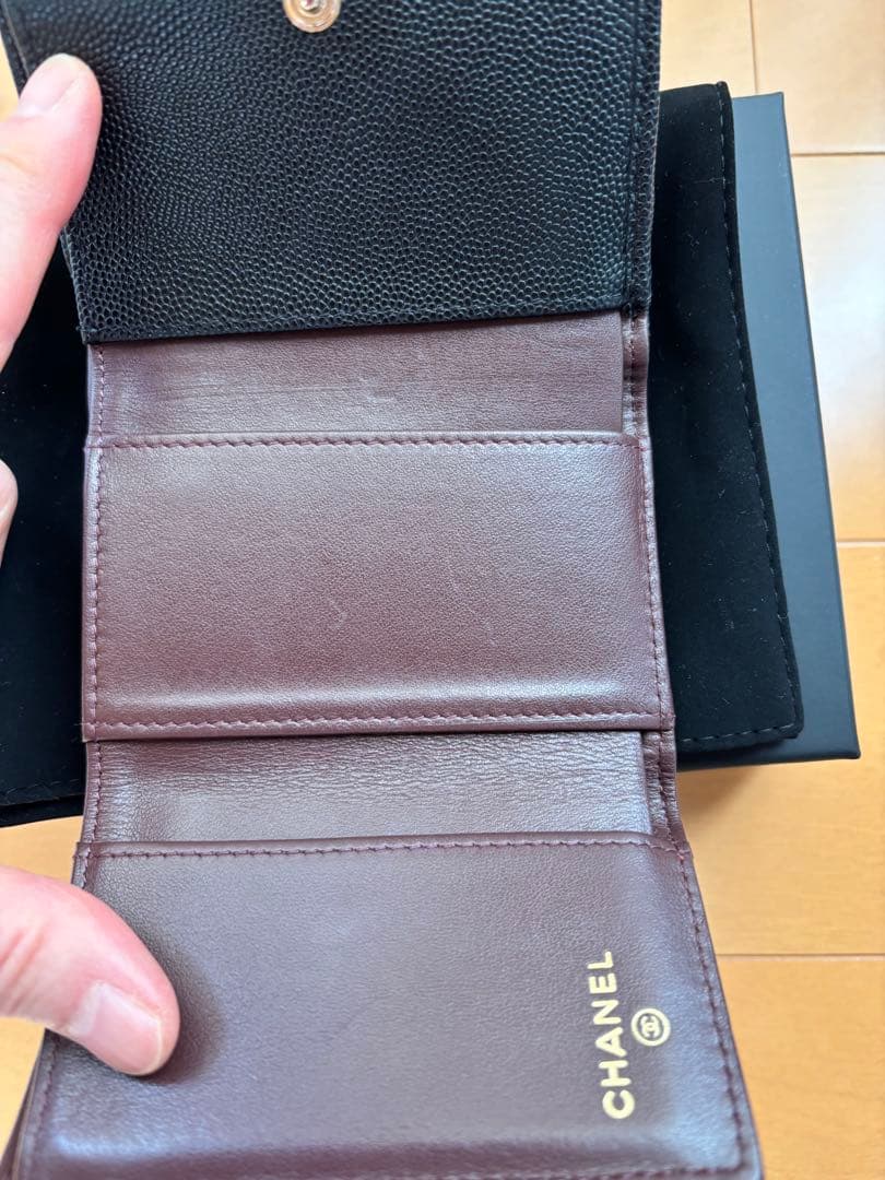 ♡美品・シャネルCHANEL財布・ミニウォレット・三つ折り財布・マトラッセ♡