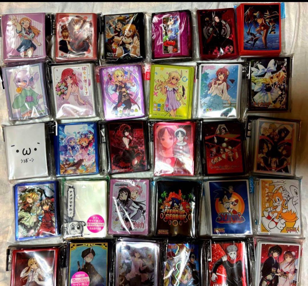 【大量】キャラクタースリーブ まとめ売り166個セット