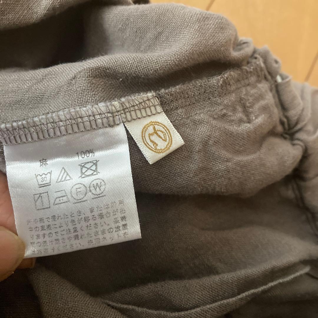 専用です。　中川政七商店　麻のサルエルパンツ　日本製