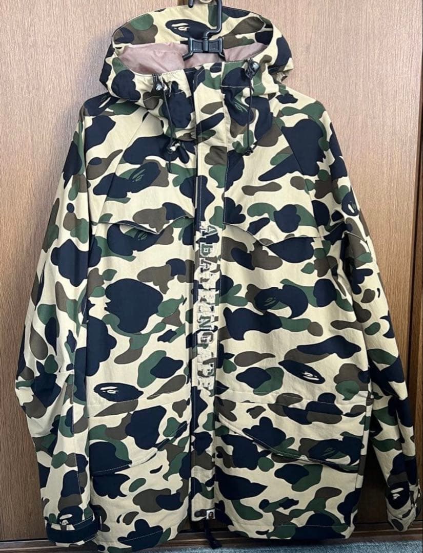 1*k様 A BATHING APE 1st CAMOスノボジャケット 値下げ⭕