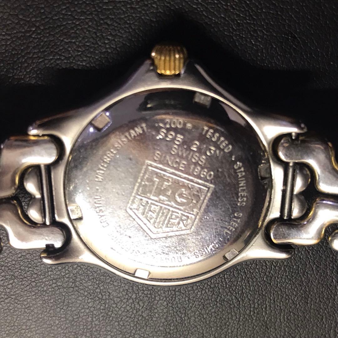 【箱付き希少品】TAG Heuer 腕時計 グレー文字盤 クォーツ スイス製