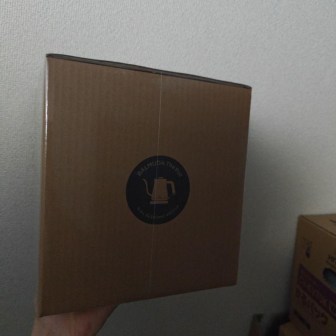 BALMUDA 電気ケトル 新品未開封 Kpt01-BK