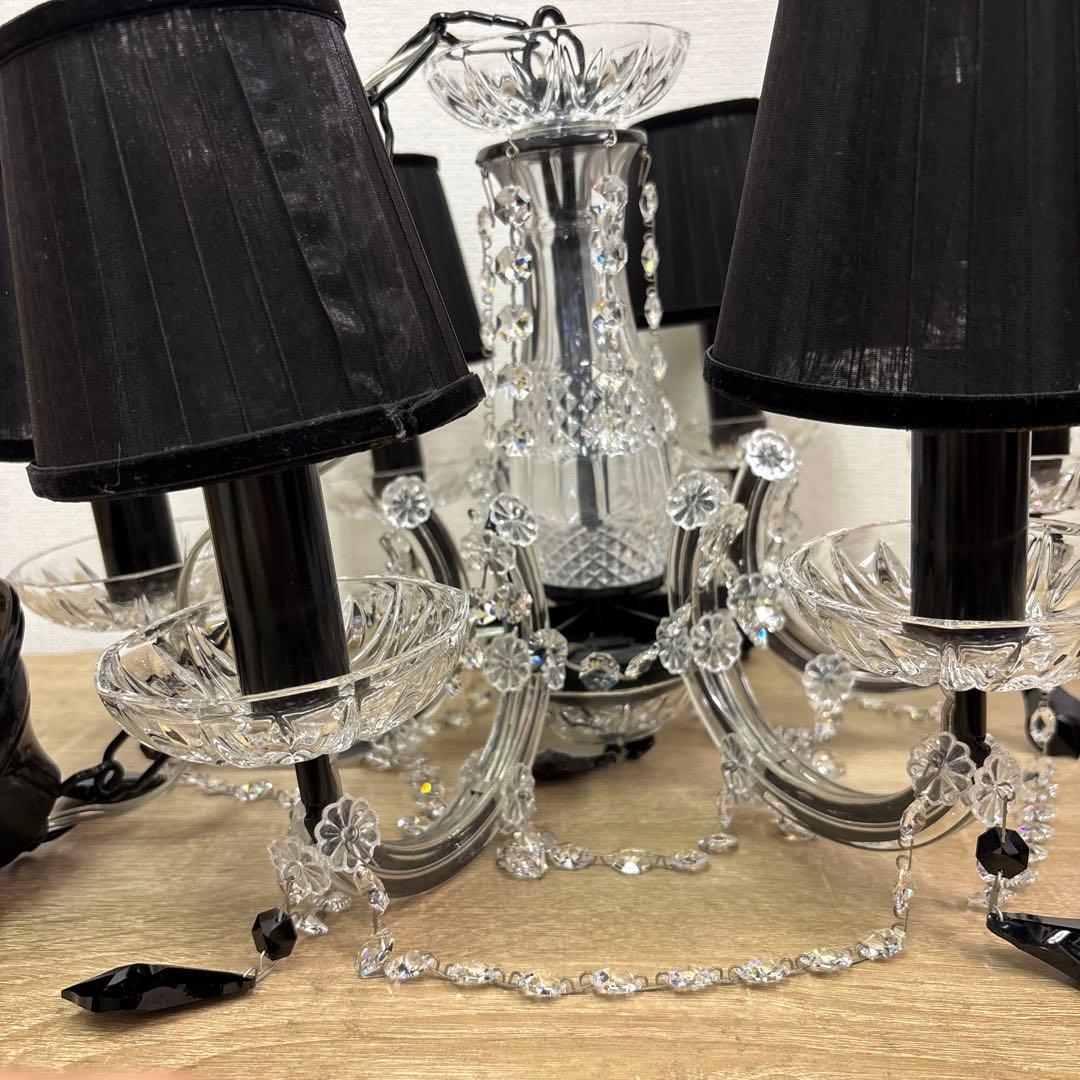 クリアシャンデリア 照明 大塚家具 08年製