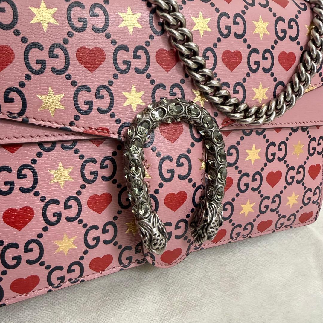 GUCCI グッチ ディオニュソス ショルダーバッグ　バレンタイン　限定 ラージ