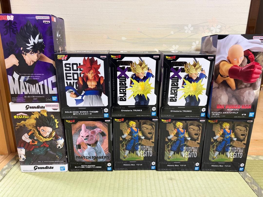プライズ　フィギュア　まとめ売り　ドラゴンボール　ヒロアカ　ワンパンマン