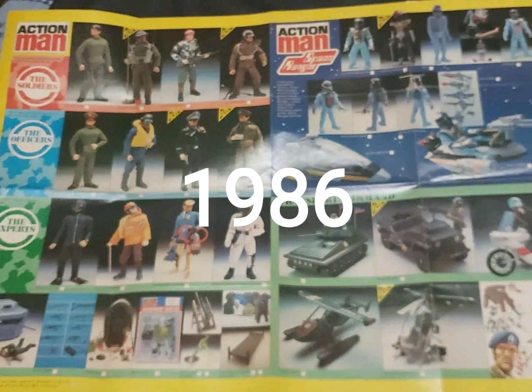 1980年 当時物 アクションマン パリトーイポスター (35)