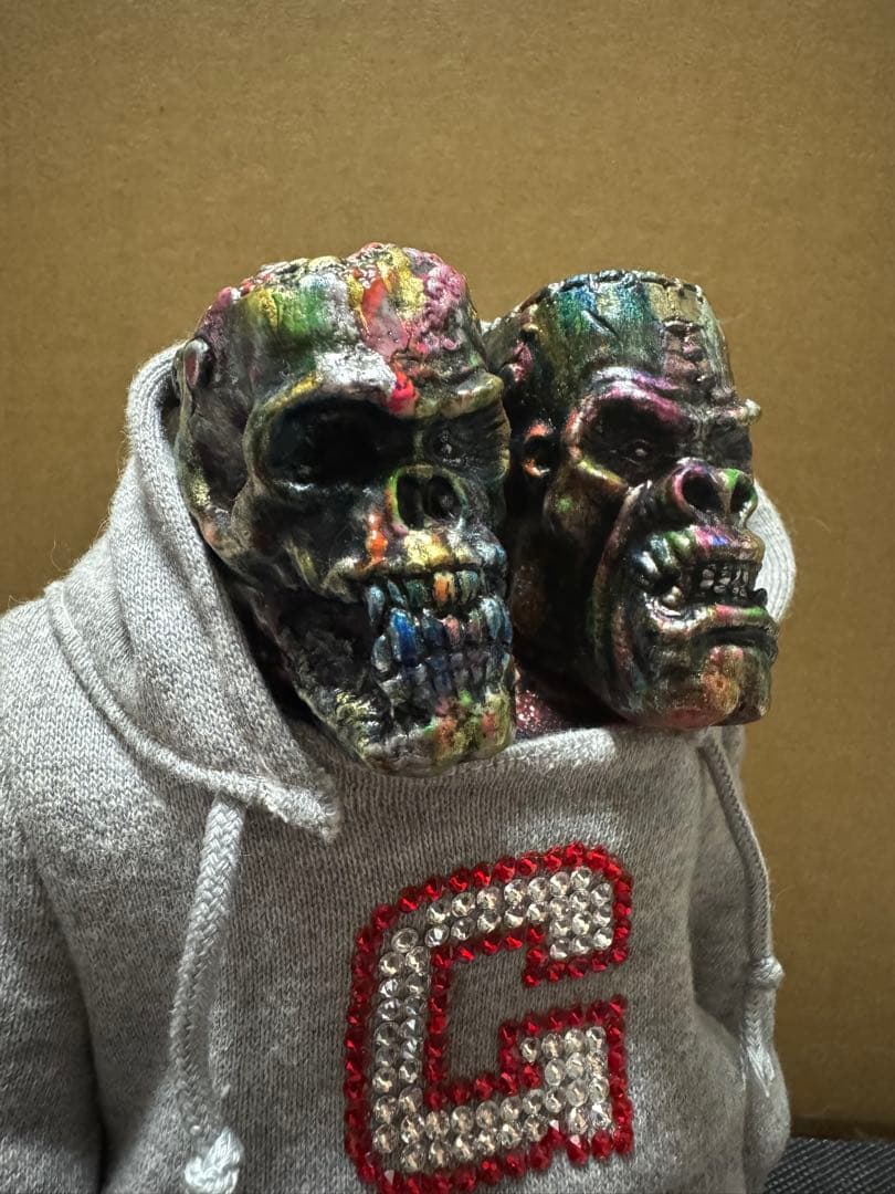 j*n様 もうこやま　ゴリラフランケン　ソフビ