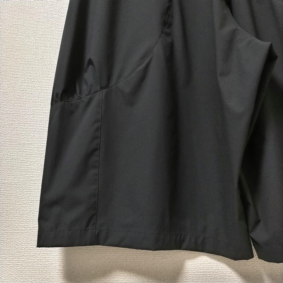 CRESCENT DUO　ガウチョパンツ　ブラック　ストレッチ